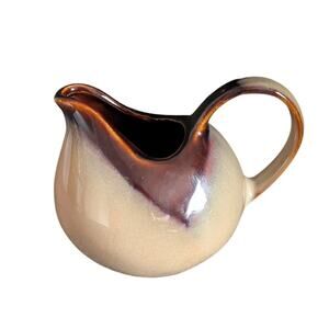 SANGO Nova Brown Earthenware Ceramic Creamer Vintage